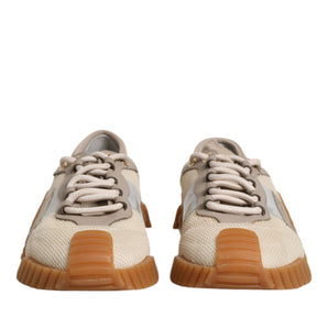 Dolce & Gabbana Multicolor Lace Up Low Top NS1 Sneakers Shoes