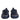 Dolce & Gabbana Dark Blue Leather Low Top Men Sneakers Shoes