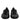 Dolce & Gabbana Black Exotic Leather Low Top Sneakers Shoes