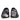 Dolce & Gabbana Black Tropical Slip On Men Sneakers Shoes
