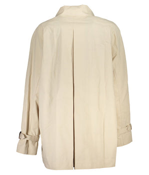 Tommy Hilfiger Beige Cotton Women Trench Coat