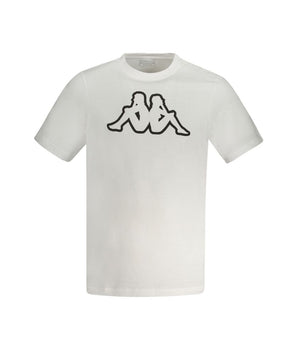 Kappa White Cotton Men T-Shirt