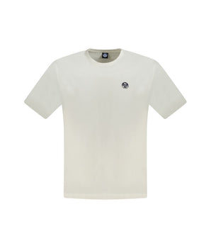 North Sails White Cotton Men's T-Shirt