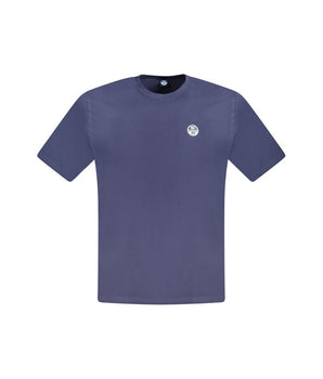 North Sails Blue Cotton Men's T-Shirt