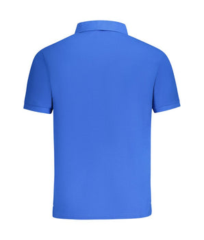 North Sails Blue Cotton Men Polo Shirt