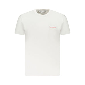 Trussardi White Cotton Men T-Shirt