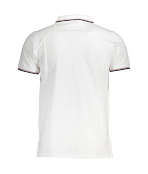 Norway 1963 White Cotton Men Polo Shirt