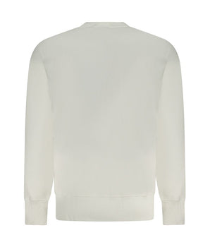 Calvin Klein White Cotton Men Sweater