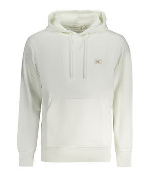 Calvin Klein White Cotton Men Sweater