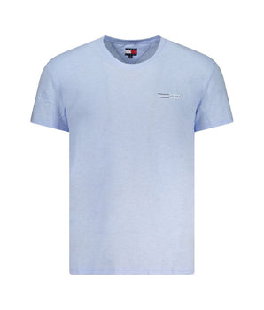 Tommy Hilfiger Blue Cotton Men T-Shirt