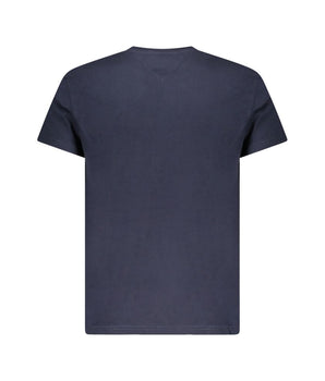 Tommy Hilfiger Blue Cotton Men T-Shirt