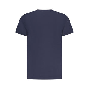 Tommy Hilfiger Blue Cotton Men T-Shirt