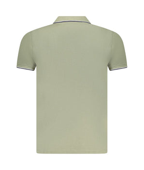 Norway 1963 Green Cotton Men Polo Shirt