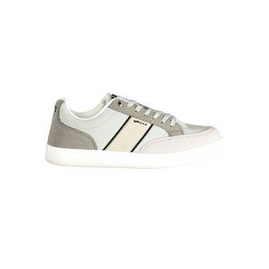 Gas Gray Polyester Men Sneaker