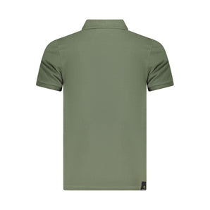 Accademia Militare Green Cotton Polo Shirt