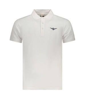 Accademia Militare White Cotton Polo Shirt