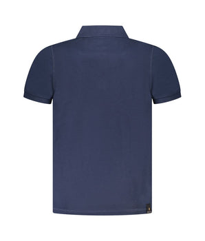 Accademia Militare Blue Cotton Polo Shirt
