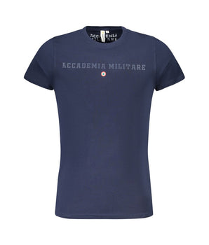 Accademia Militare Blue Cotton T-Shirt