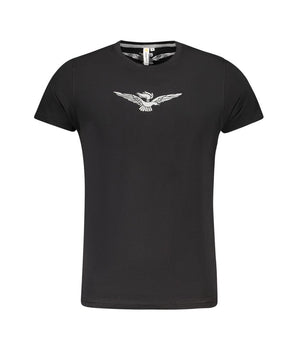 Accademia Militare Black Cotton T-Shirt