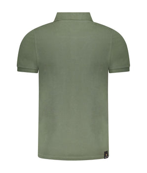 Accademia Militare Green Cotton Polo Shirt