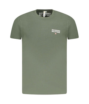 Accademia Militare Green Cotton T-Shirt