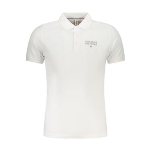 Accademia Militare White Cotton Polo Shirt