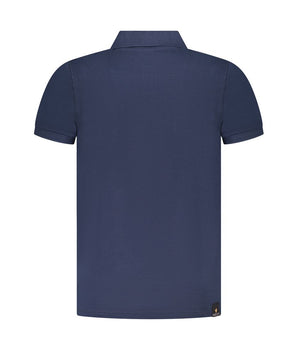 Accademia Militare Blue Cotton Polo Shirt