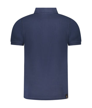 Accademia Militare Blue Cotton Polo Shirt