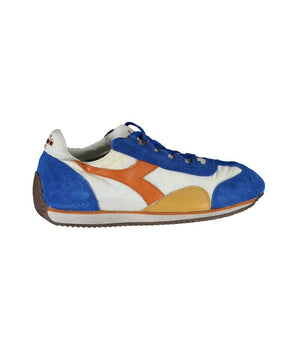 Diadora Blue Fabric Sneakers