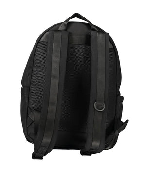 Tommy Hilfiger Black Polyester Backpack