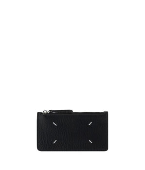 Margiela Black Calf Leather Bos Taurus Wallet