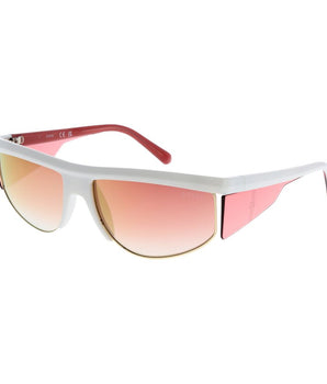 Guess White Plastic Sunglasses