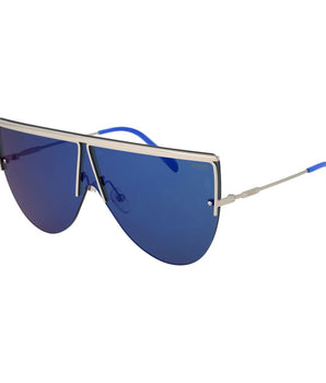 Emilio Pucci Silver Metal Sunglasses