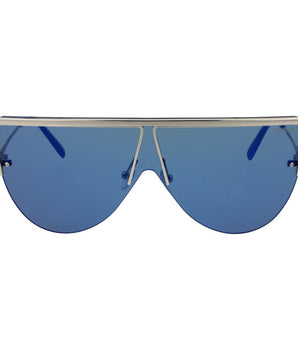 Emilio Pucci Silver Metal Sunglasses