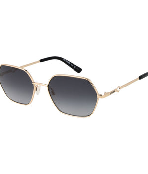Love Moschino Gold Metal Sunglasses