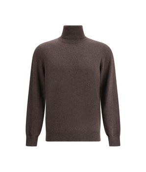 Brunello Cucinelli Brown Cashmere Cashmere Sweater