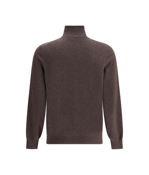 Brunello Cucinelli Brown Cashmere Cashmere Sweater