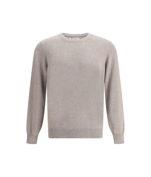 Brunello Cucinelli Brown Cashmere Cashmere Sweater