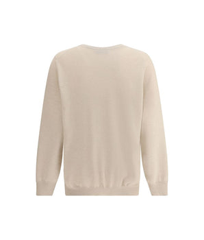 Brunello Cucinelli Beige Cashmere Cashmere Sweater
