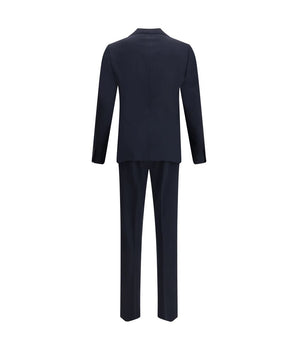 Dsquared² Black Wool Two-Piece Suit