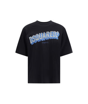 Dsquared² Black Cotton T-Shirt