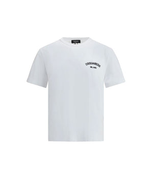 Dsquared² White Cotton T-Shirt