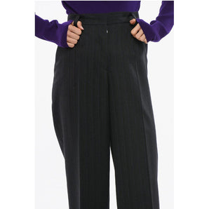 Miu Miu Wool Wide-leg Pants