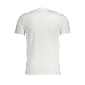 Camiseta de algodón blanca Guess Jeans