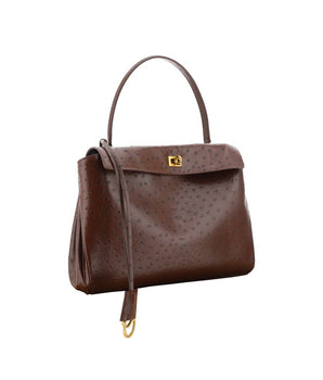 Balenciaga Brown Calf Leather Bos Taurus Shoulder Bag