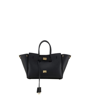 Balenciaga Black Calf Leather Bos Taurus Shoulder Bag