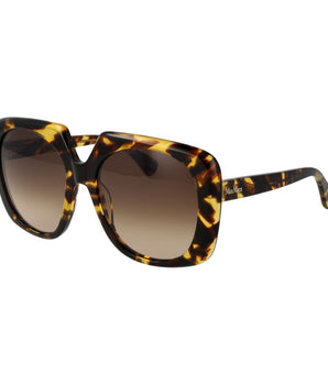 Max Mara Brown Plastic Sunglasses