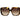 Max Mara Brown Plastic Sunglasses
