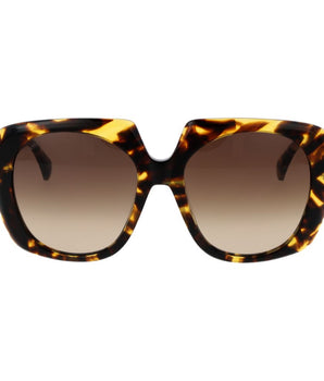 Max Mara Brown Plastic Sunglasses