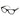 Carolina Herrera Black Acetate Glasses (Frames)
